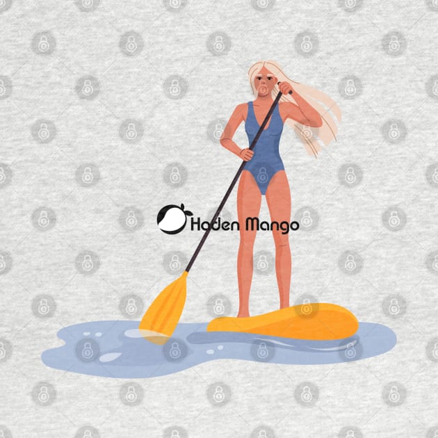 Stand Up Paddling Diva by Hayden Mango Collective 